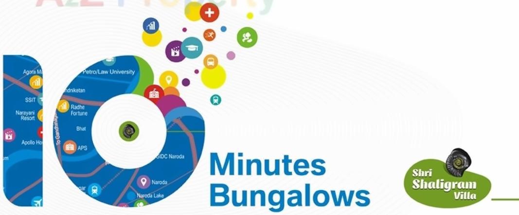  of real estate project Shri Shaligram Villa located at Chiloda, Gandhinagar, Gujarat