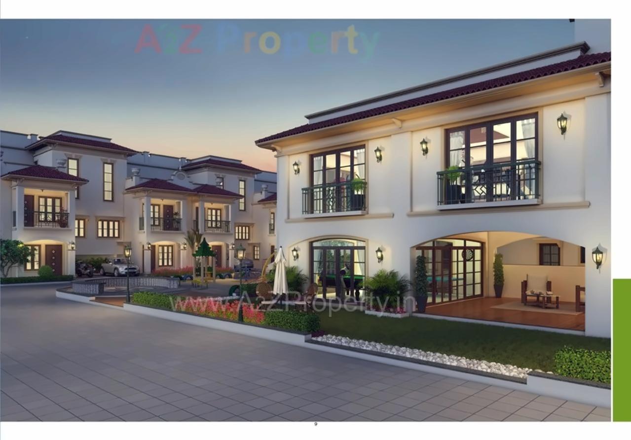 3D Elevation of real estate project Shri Shaligram Villa located at Chiloda, Gandhinagar, Gujarat