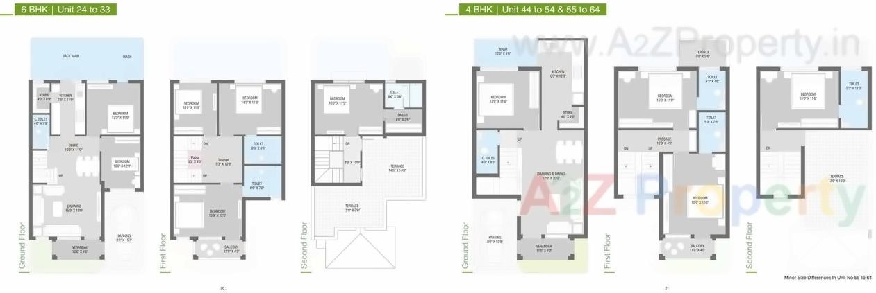 Layout of real estate project Shri Shaligram Villa located at Chiloda, Gandhinagar, Gujarat