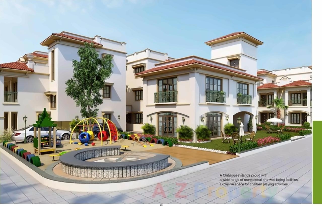 3D Elevation of real estate project Shri Shaligram Villa located at Chiloda, Gandhinagar, Gujarat