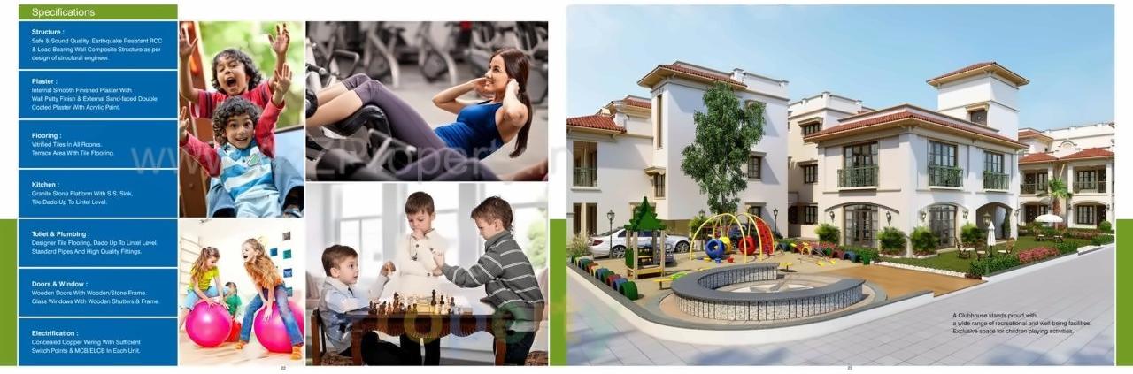  of real estate project Shri Shaligram Villa located at Chiloda, Gandhinagar, Gujarat