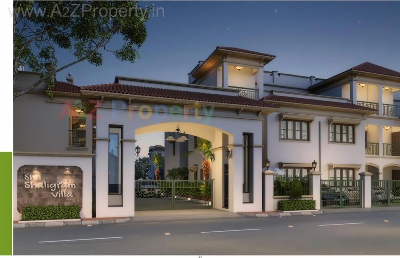3D Elevation of real estate project Shri Shaligram Villa located at Chiloda, Gandhinagar, Gujarat