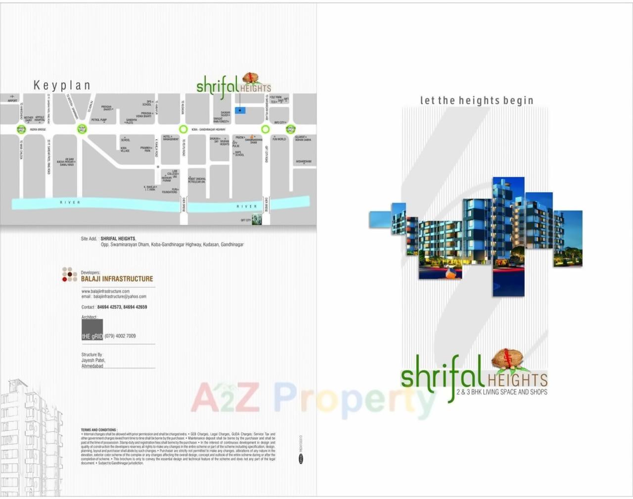  of real estate project Shrifal Heights located at Kudasan, Gandhinagar, Gujarat