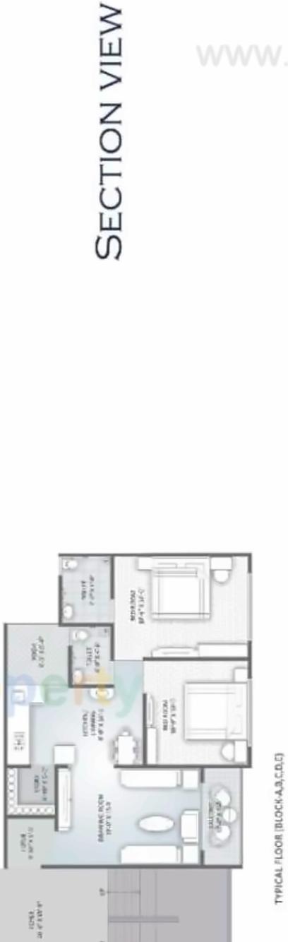 Layout of real estate project Shrinand Flora located at Nana-chiloda, Gandhinagar, Gujarat
