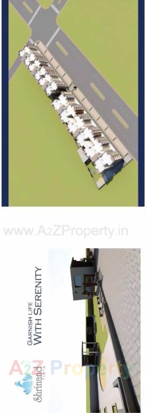  of real estate project Shrinand Flora located at Nana-chiloda, Gandhinagar, Gujarat