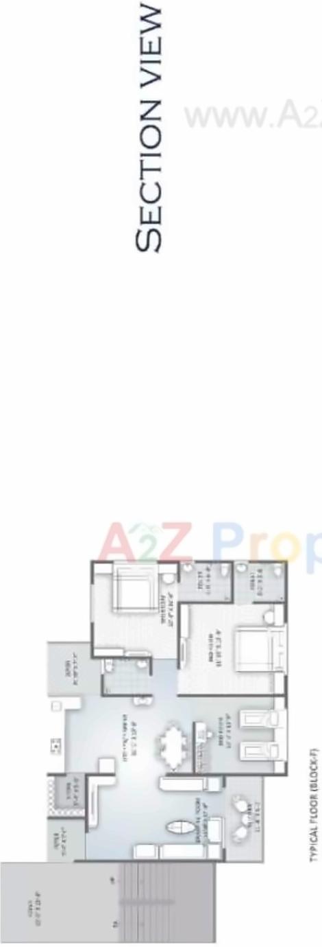 Layout of real estate project Shrinand Flora located at Nana-chiloda, Gandhinagar, Gujarat