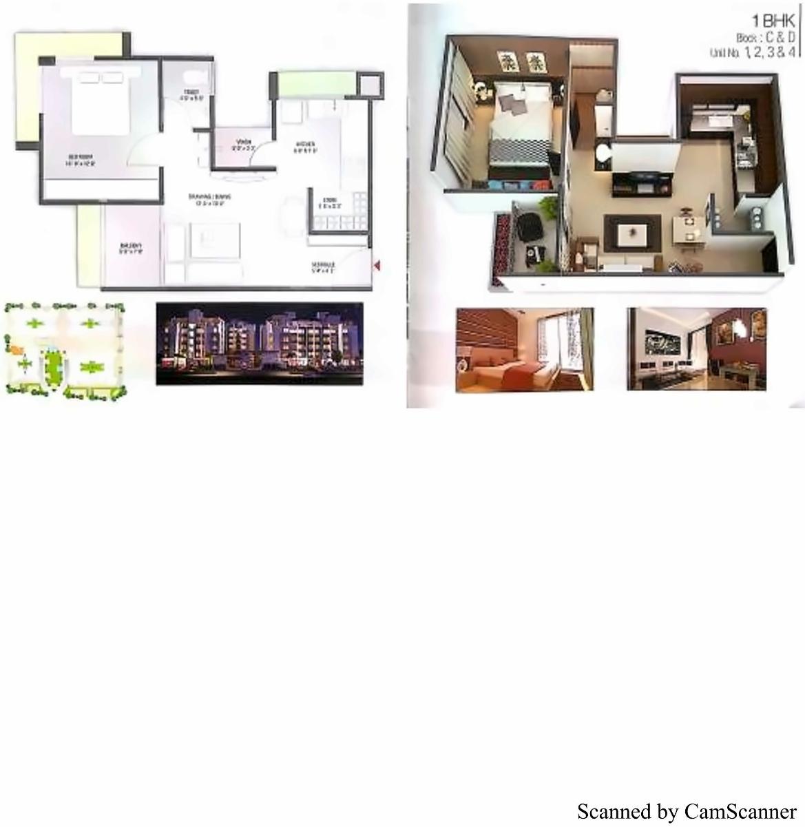 Layout of real estate project Shubh Aarambh located at Randesan, Gandhinagar, Gujarat
