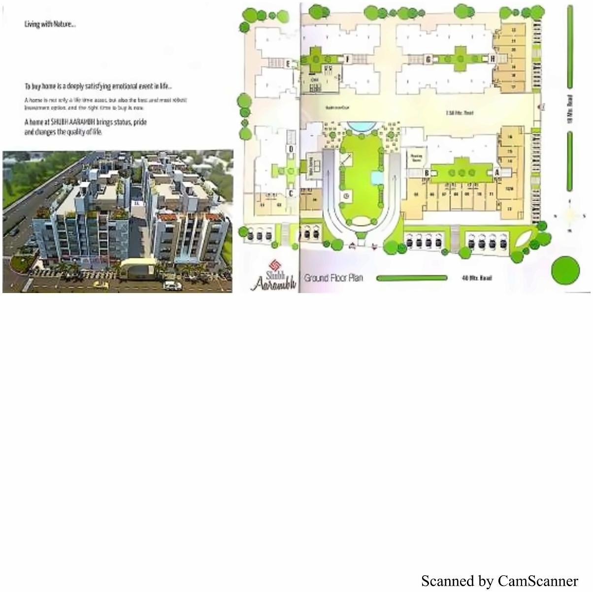  of real estate project Shubh Aarambh located at Randesan, Gandhinagar, Gujarat