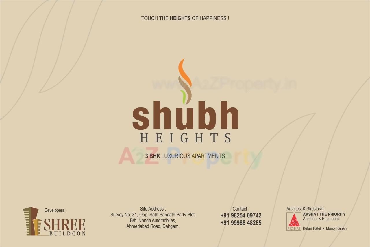  of real estate project Shubh Heights located at Dehgam, Gandhinagar, Gujarat