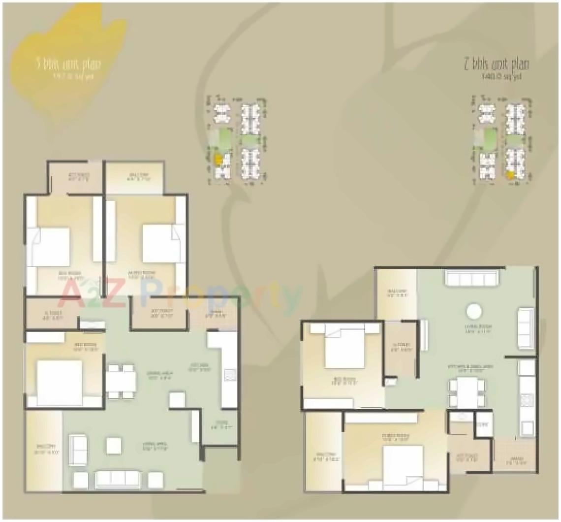 Layout of real estate project Shubh Pioneer located at Koba, Gandhinagar, Gujarat