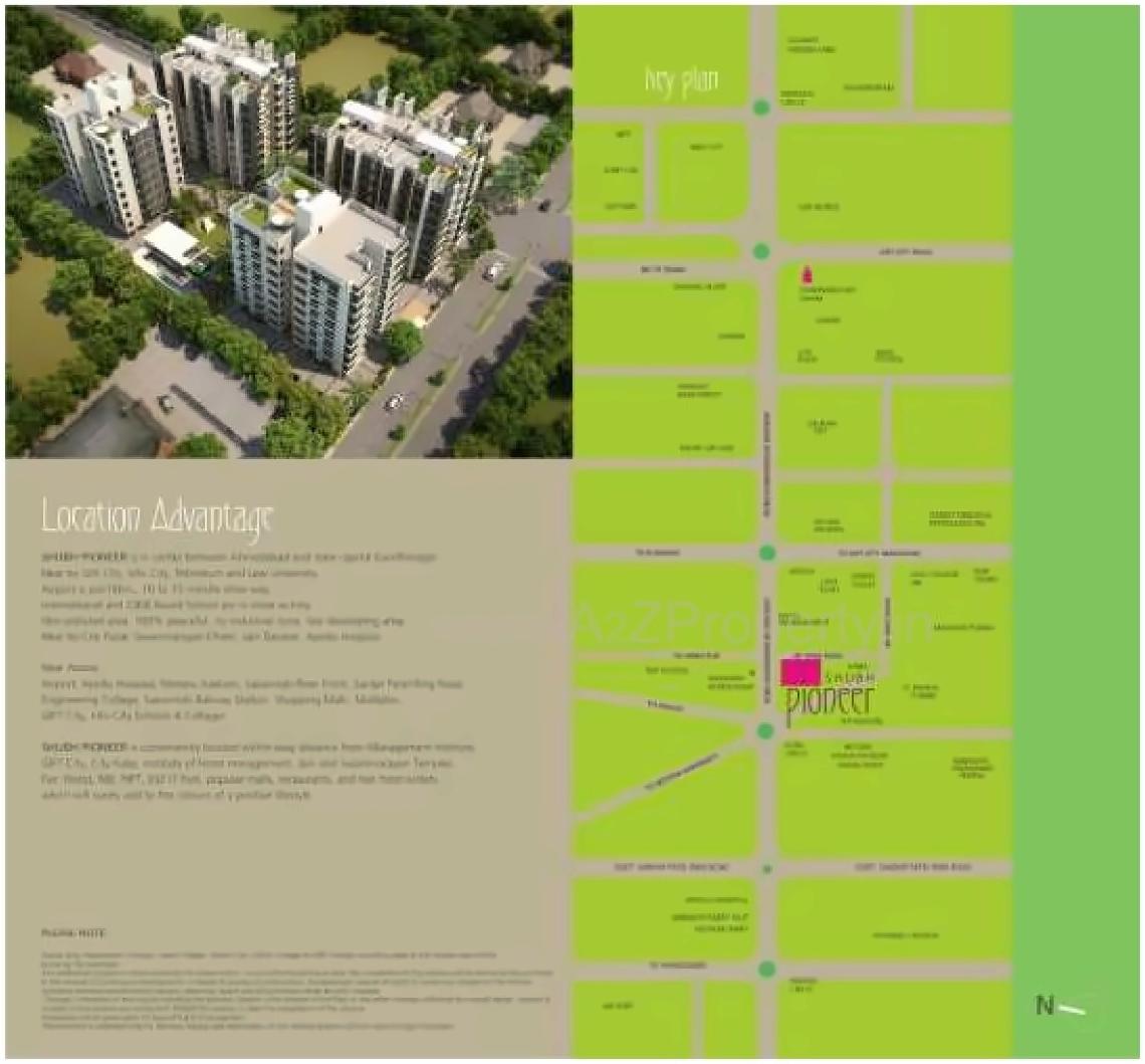  of real estate project Shubh Pioneer located at Koba, Gandhinagar, Gujarat