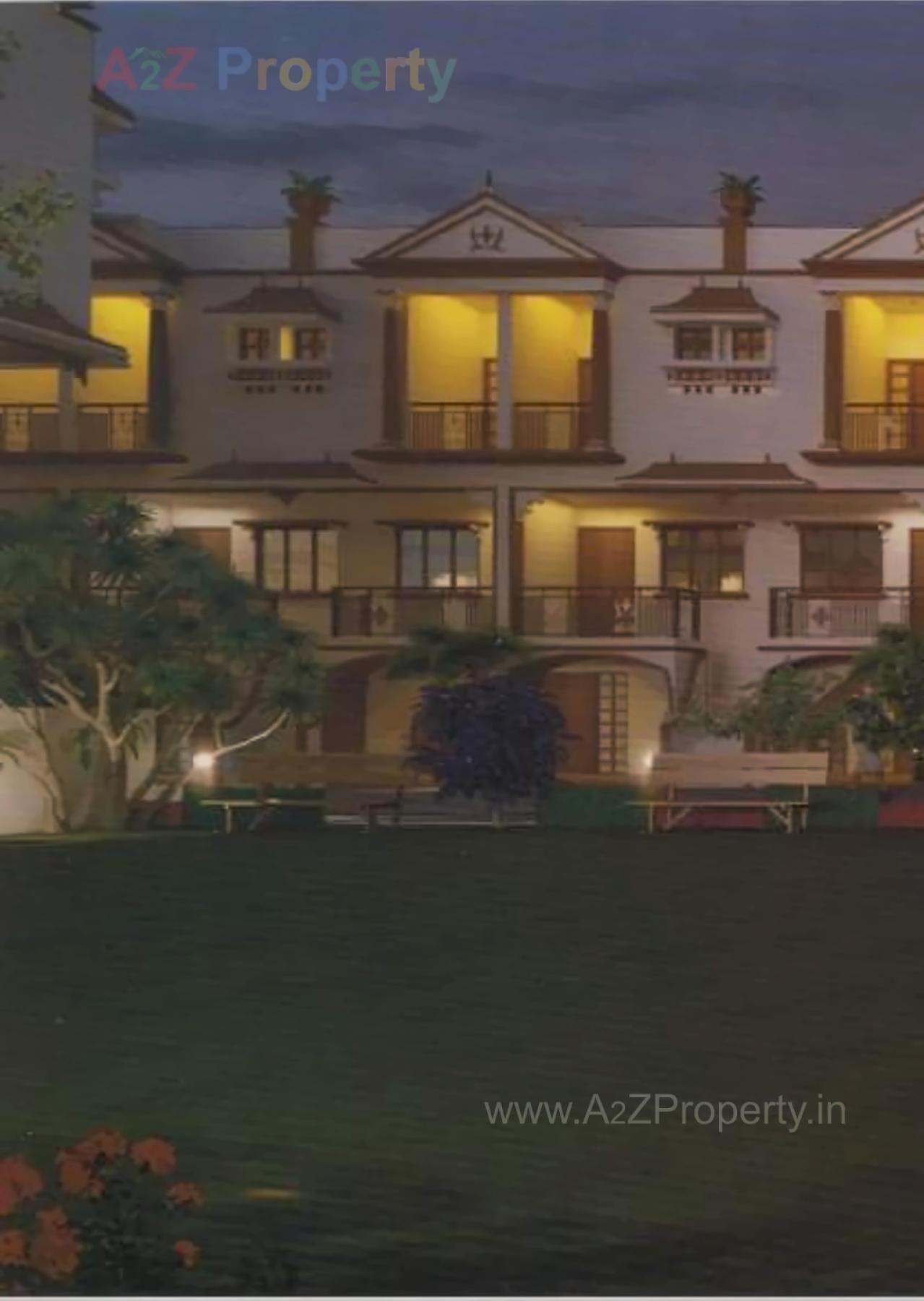 3D Elevation of real estate project Shubh Vastu Villa located at Dehgam, Gandhinagar, Gujarat