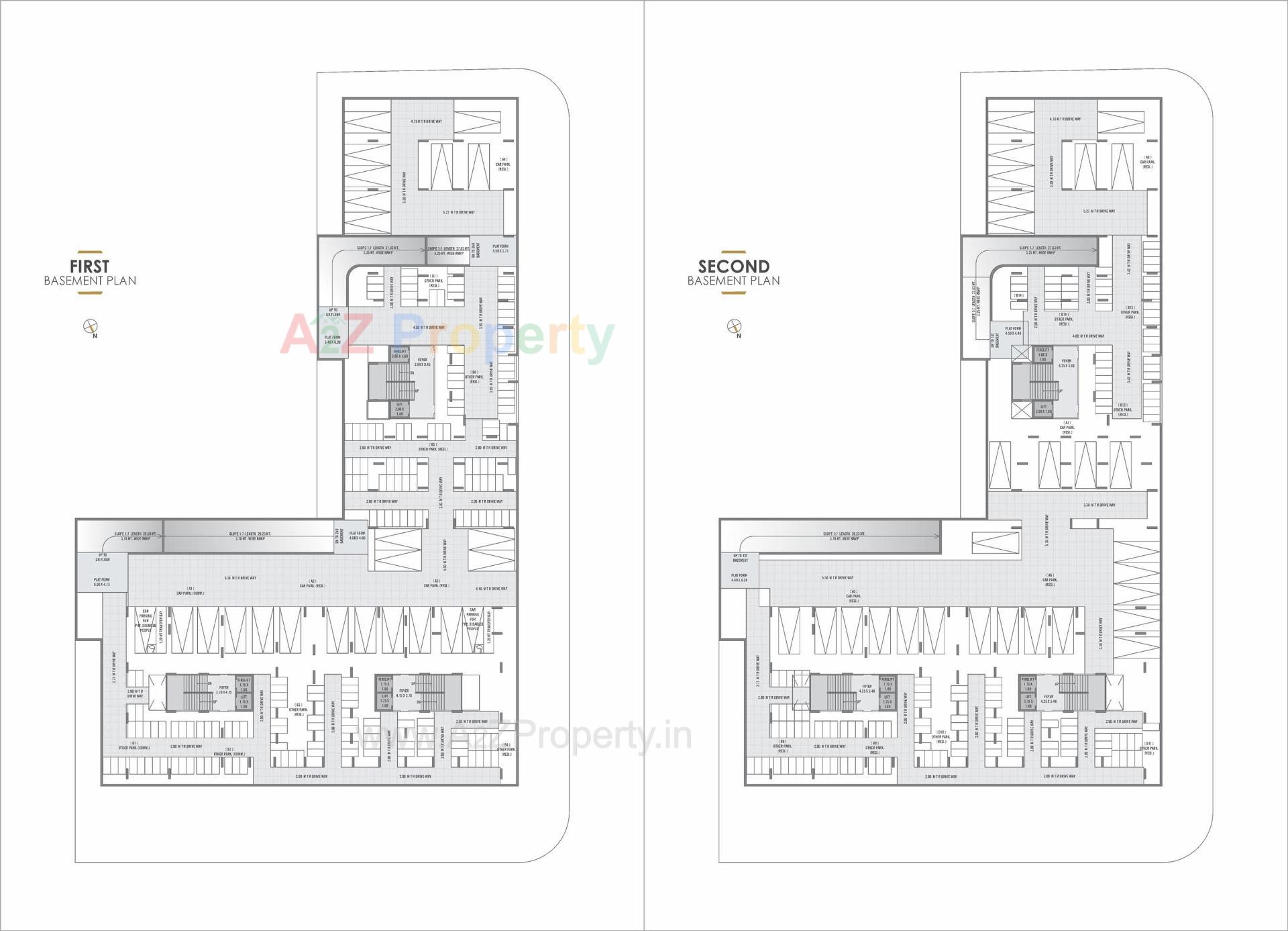 Layout of real estate project Siddharth Haven located at Vavol, Gandhinagar, Gujarat