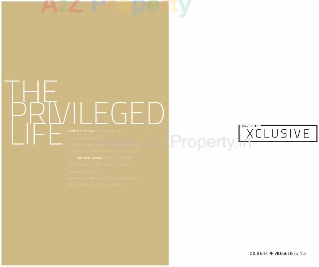  of real estate project Siddharth Xclusive located at Sargasan, Gandhinagar, Gujarat