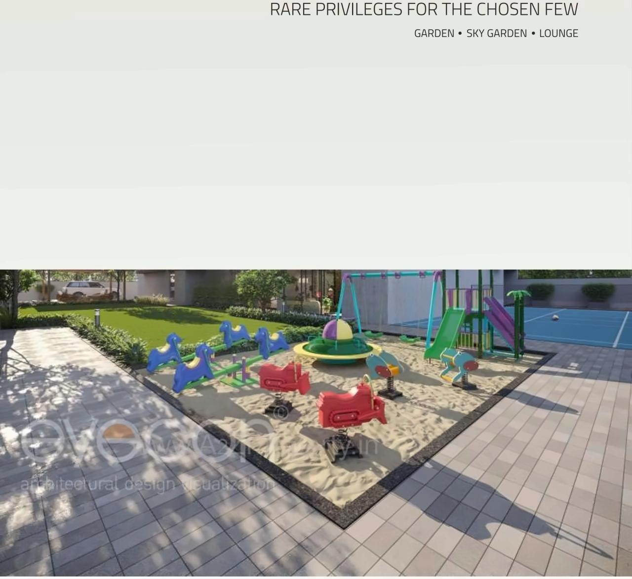 3D Elevation of real estate project Siddharth Xclusive located at Sargasan, Gandhinagar, Gujarat