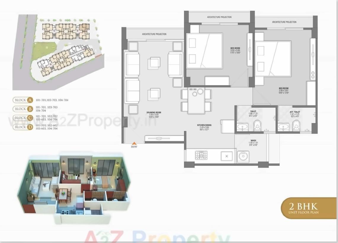 Layout of real estate project Siddheshwari Gold located at Pethapur, Gandhinagar, Gujarat