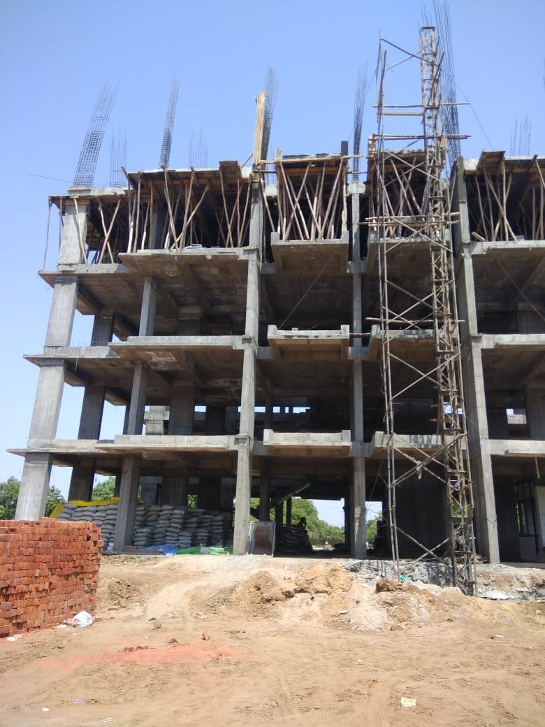 204238_const of real estate project Siddheshwari Heights located at Pethapur, Gandhinagar, Gujarat