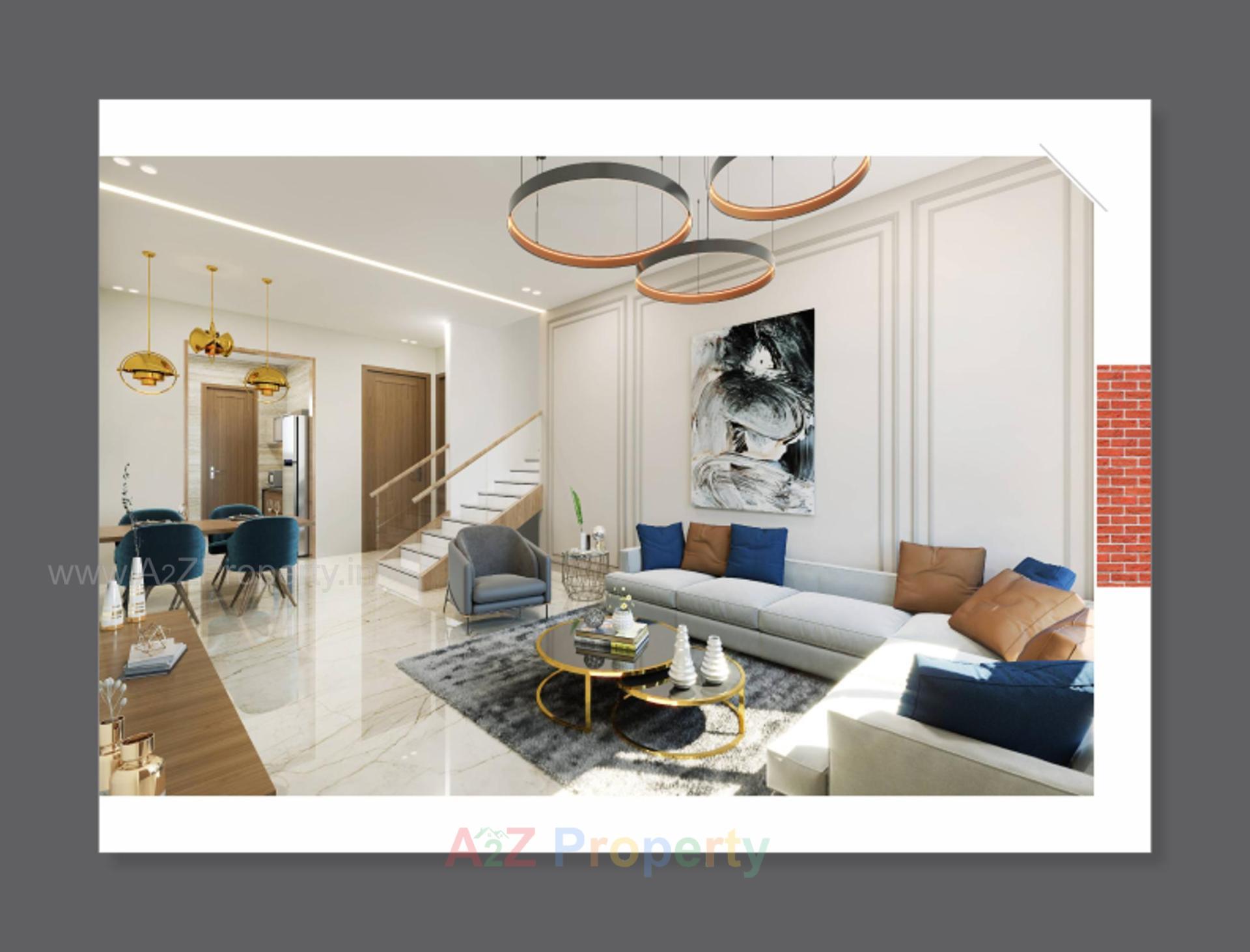 3D Elevation of real estate project Siddheshwari Villa located at Gandhinagar, Gandhinagar, Gujarat