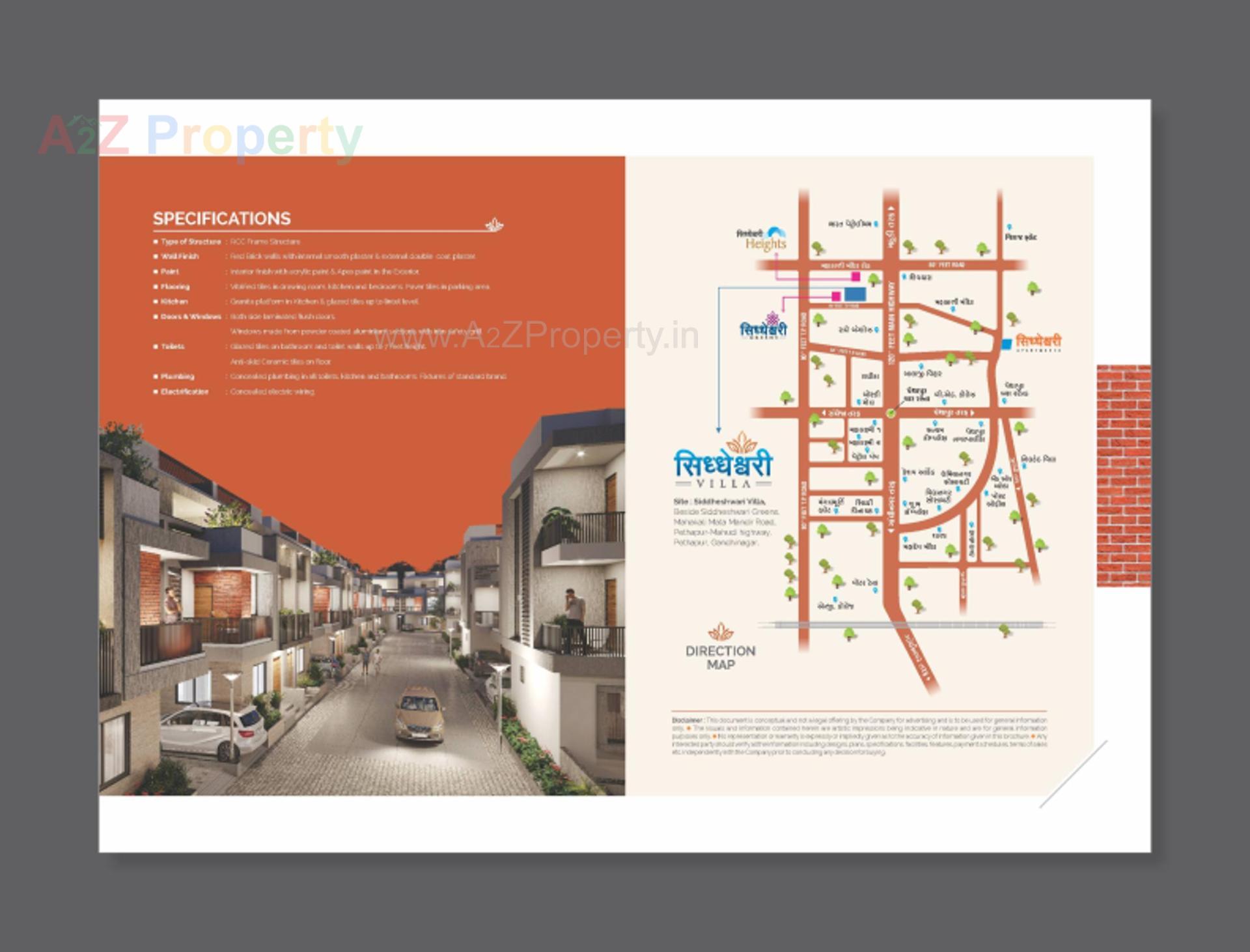  of real estate project Siddheshwari Villa located at Gandhinagar, Gandhinagar, Gujarat