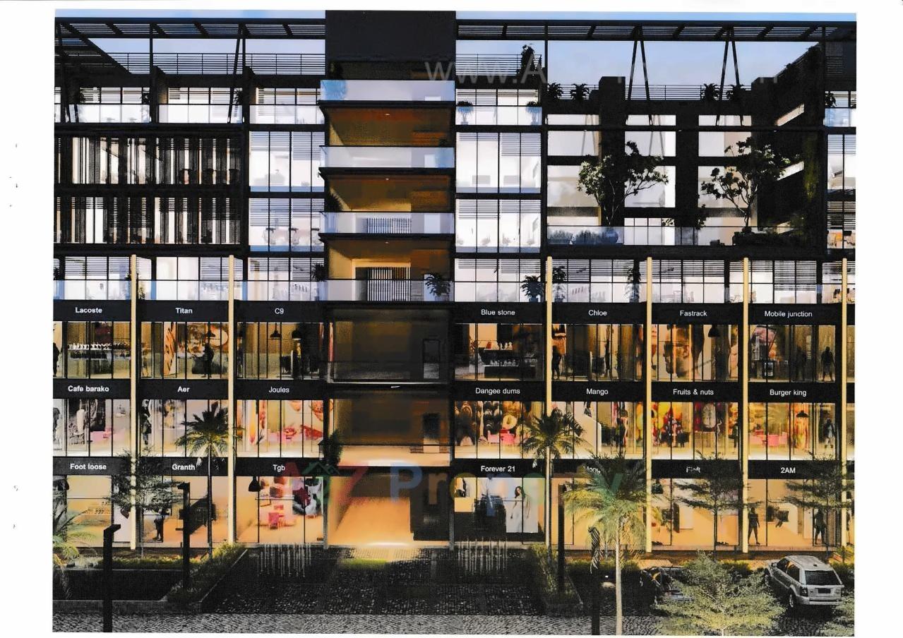 3D Elevation of real estate project Siddhraj Z located at Kudasan, Gandhinagar, Gujarat