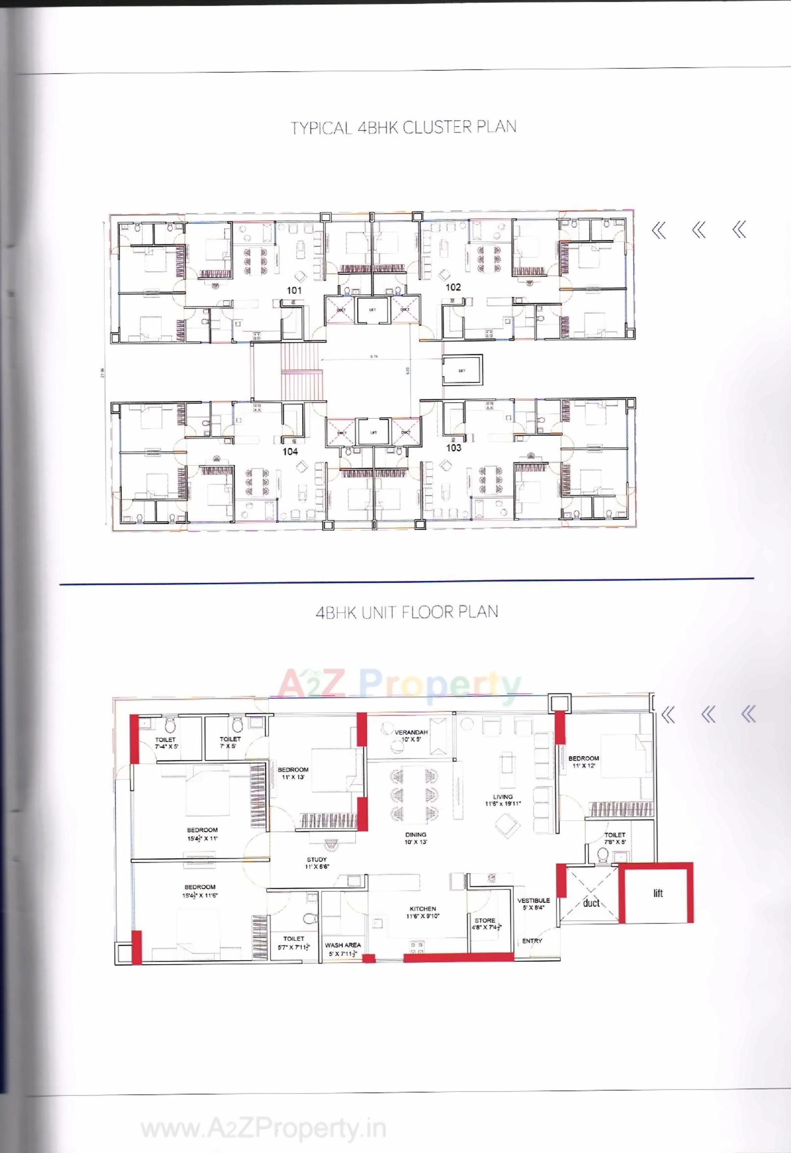 Layout of real estate project Siddhraj Zoey located at Randesan, Gandhinagar, Gujarat