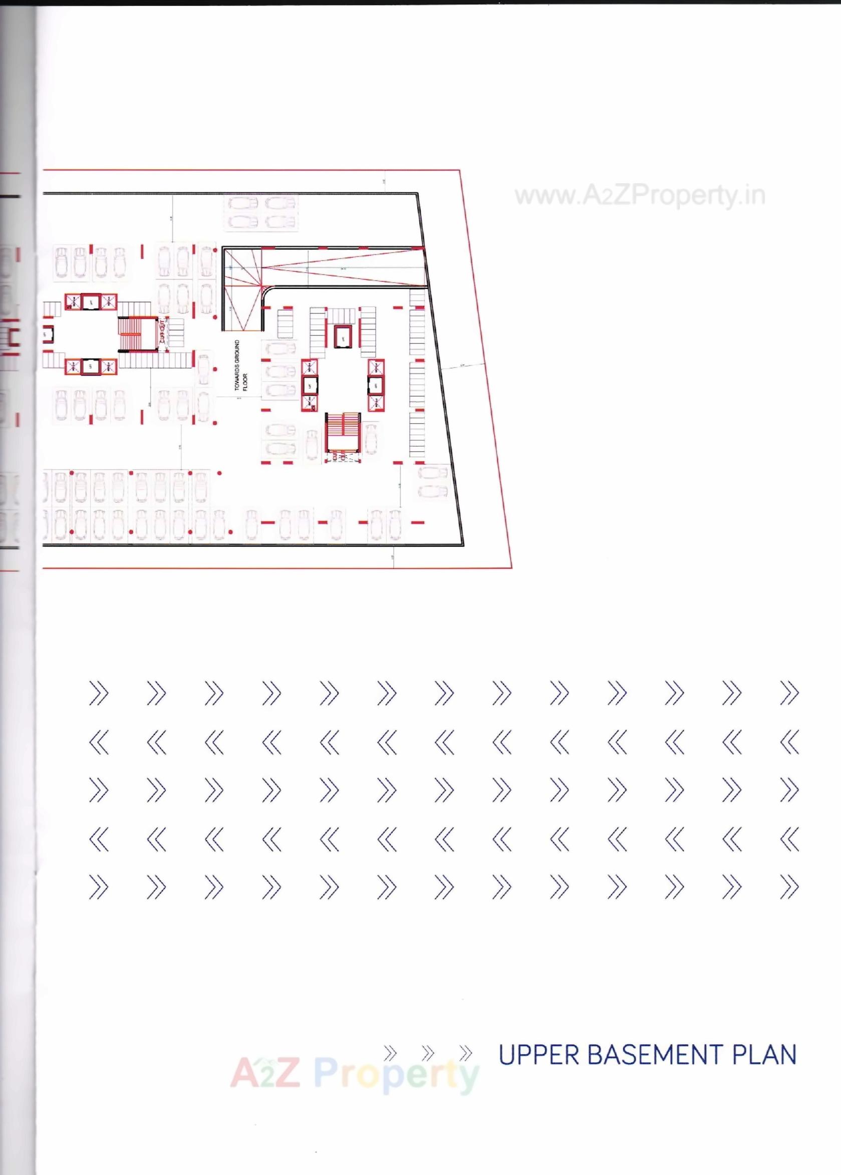 Layout of real estate project Siddhraj Zoey located at Randesan, Gandhinagar, Gujarat