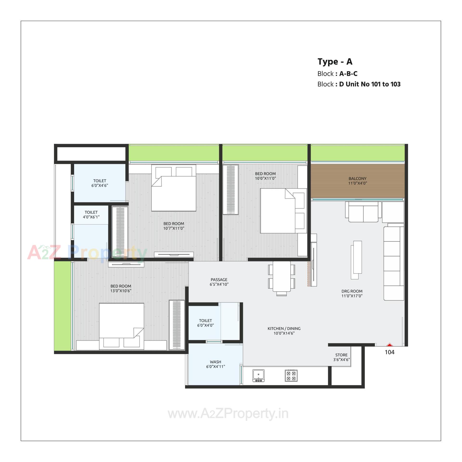Layout of real estate project Signor Skyline located at Zundal , Gandhinagar, Gujarat