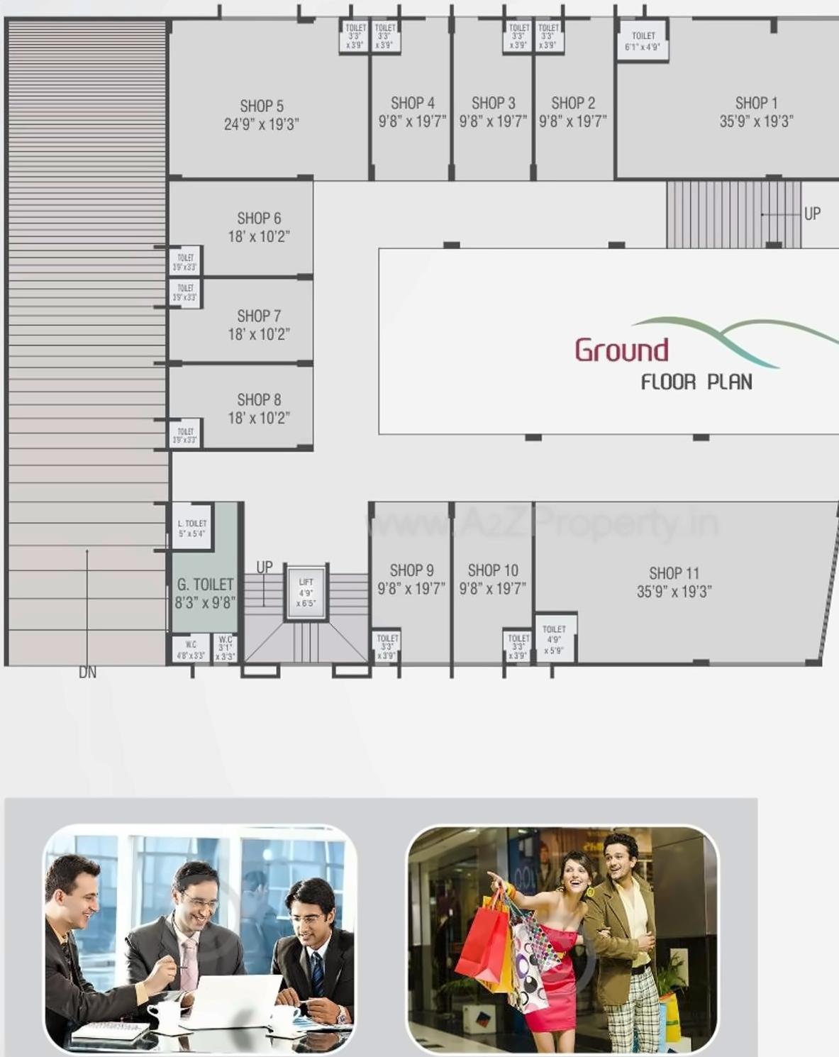 Layout of real estate project Silicone Hills located at Koba, Gandhinagar, Gujarat