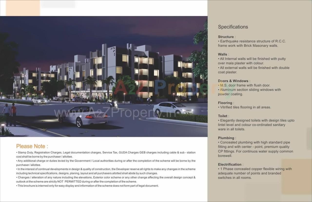  of real estate project Silicone La Vista located at Raisan, Gandhinagar, Gujarat