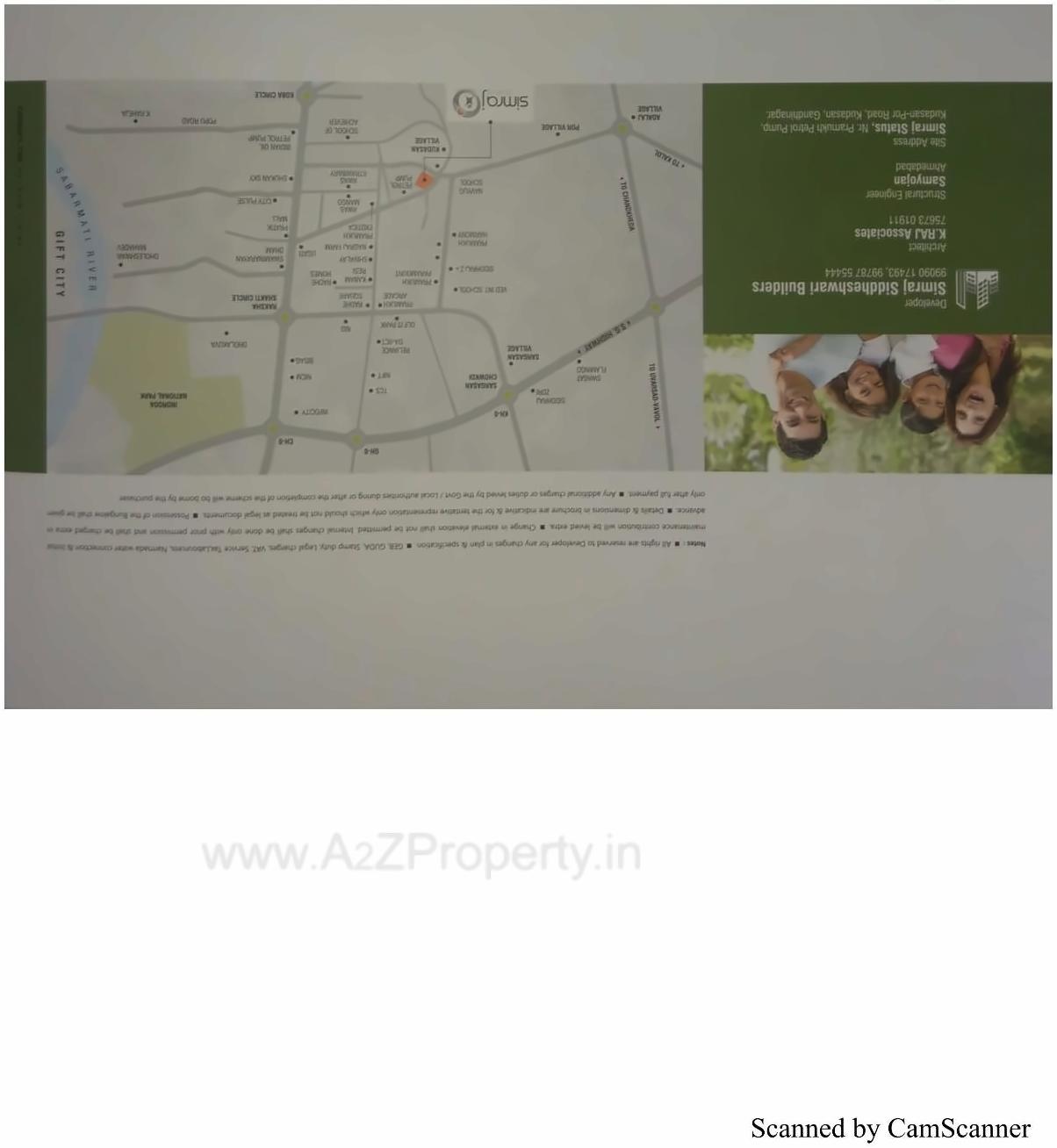  of real estate project Simraj Status located at Kudasan, Gandhinagar, Gujarat