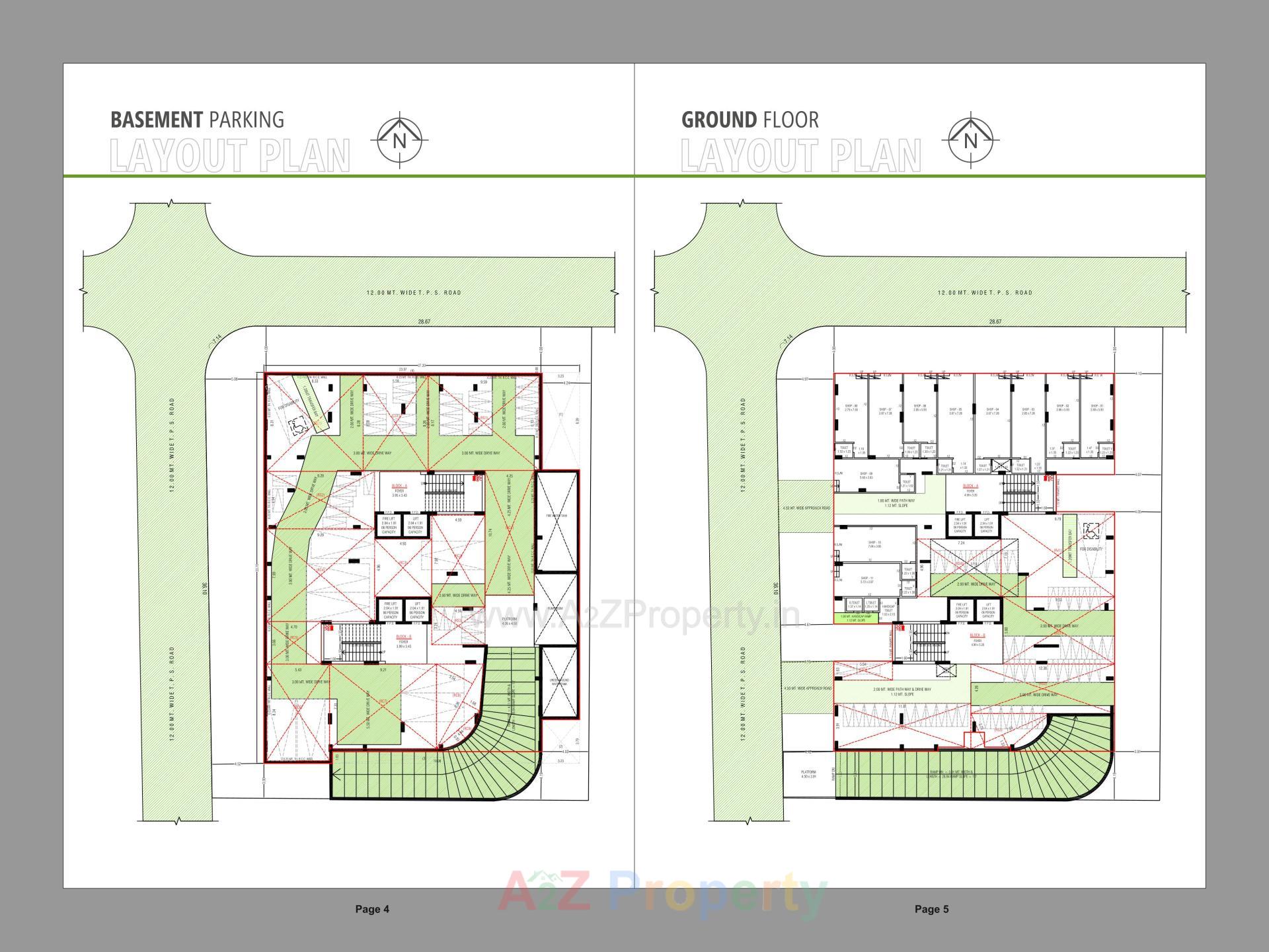 Layout of real estate project Sivana Greens located at Saij, Gandhinagar, Gujarat