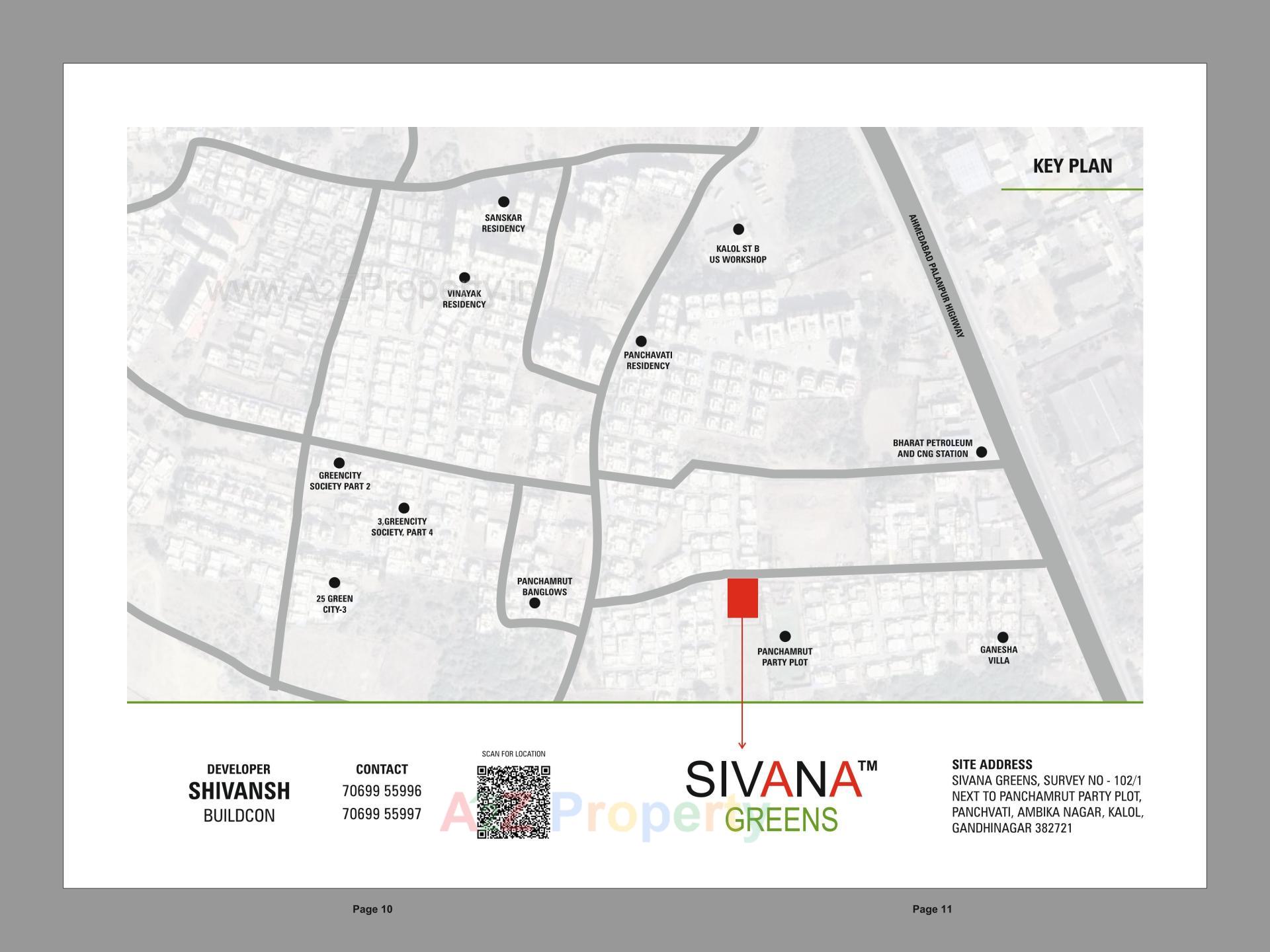  of real estate project Sivana Greens located at Saij, Gandhinagar, Gujarat