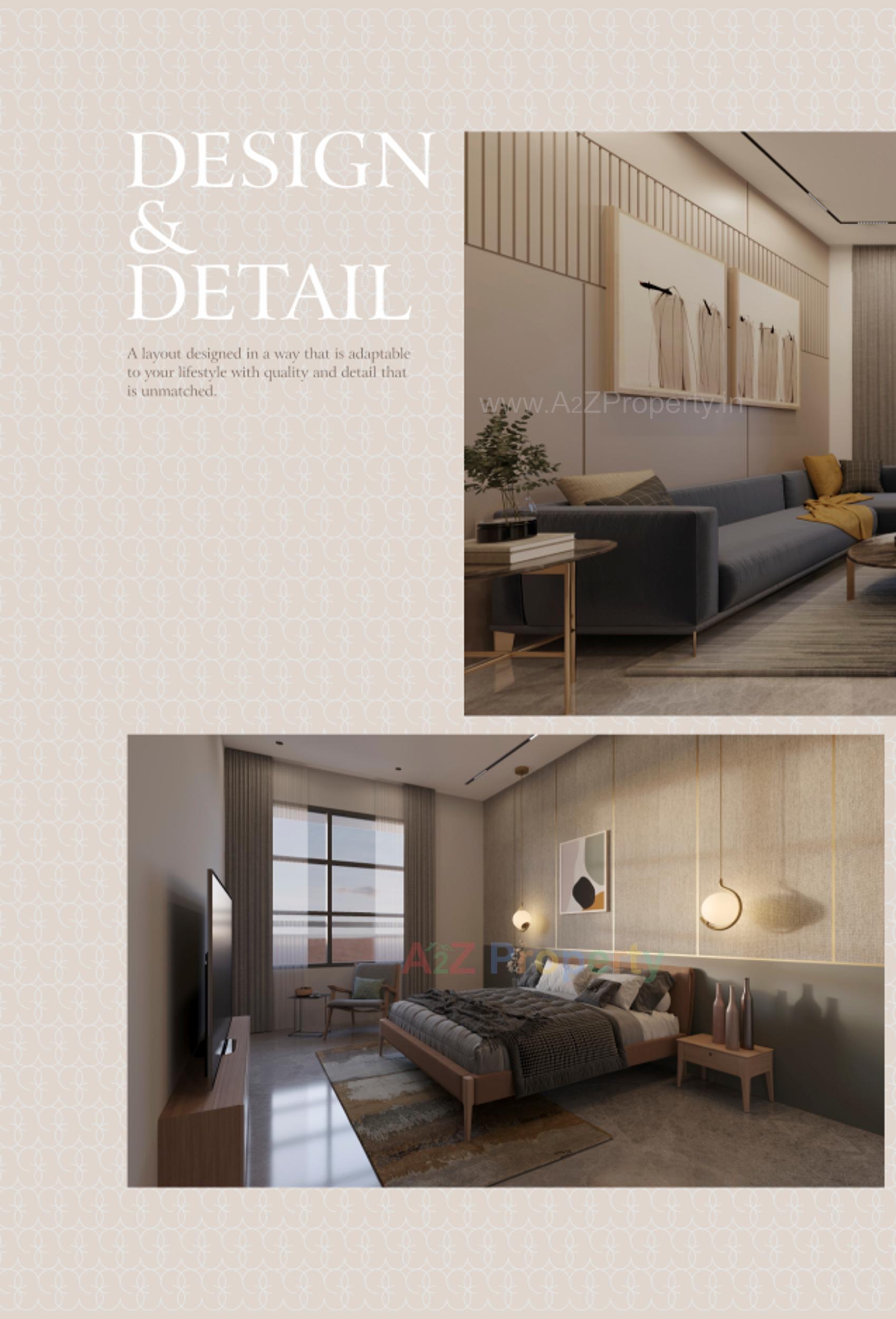 3D Elevation of real estate project Sky Elegante located at Amiyapur, Gandhinagar, Gujarat