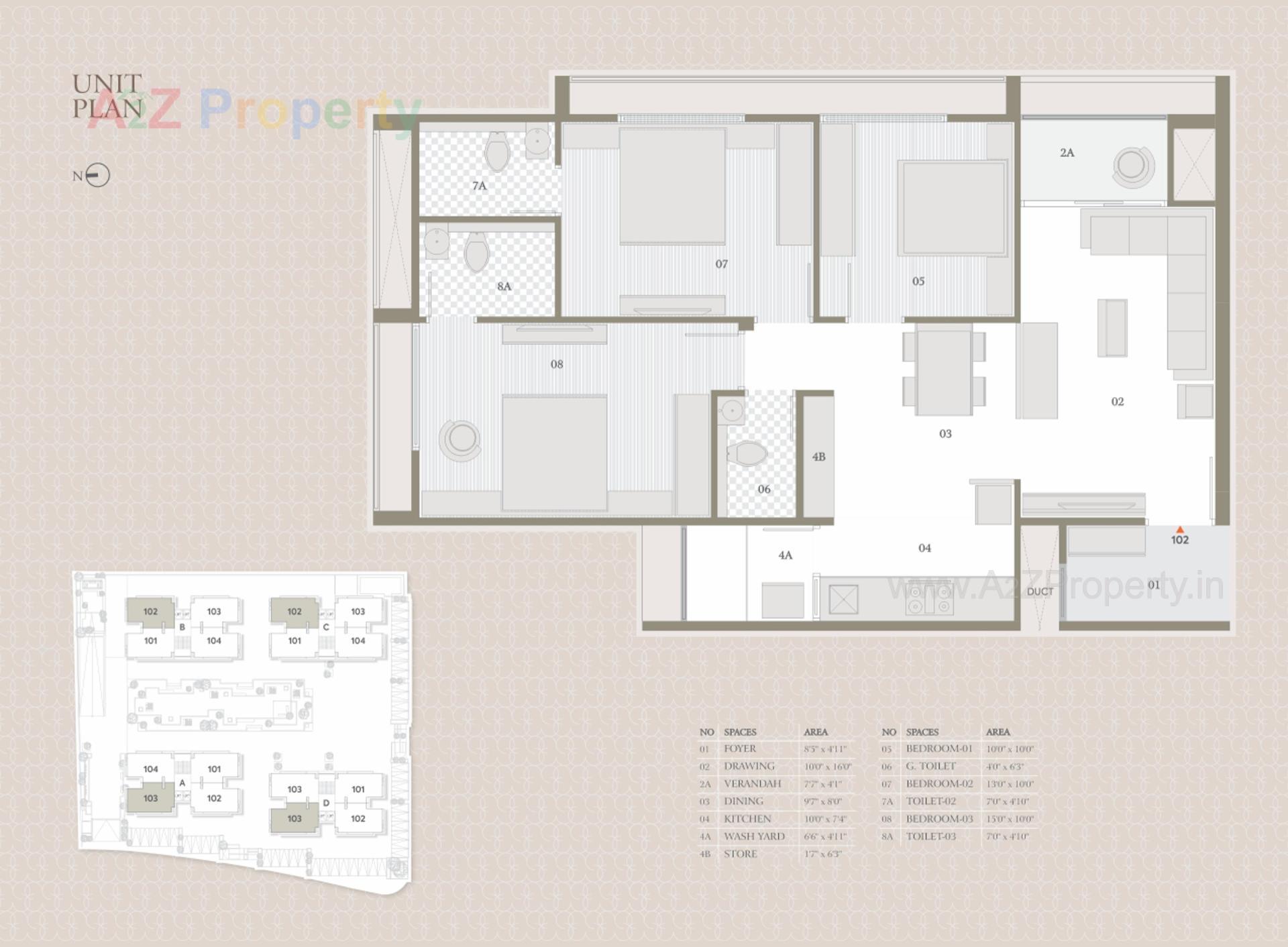 Layout of real estate project Sky Elegante located at Amiyapur, Gandhinagar, Gujarat