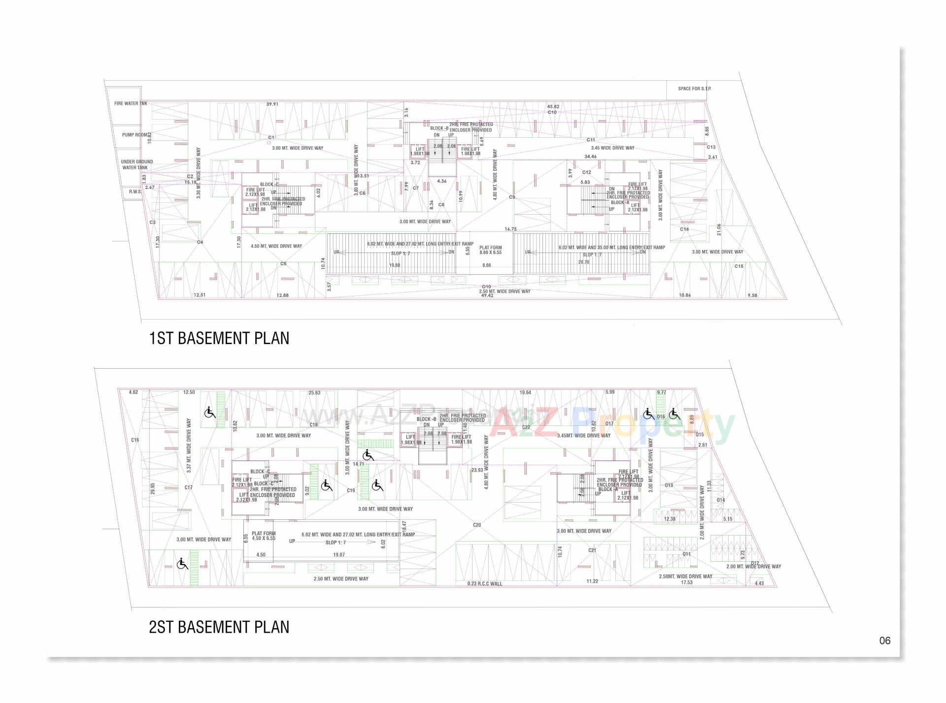 Layout of real estate project Skydeck located at Gandhinagar, Gandhinagar, Gujarat
