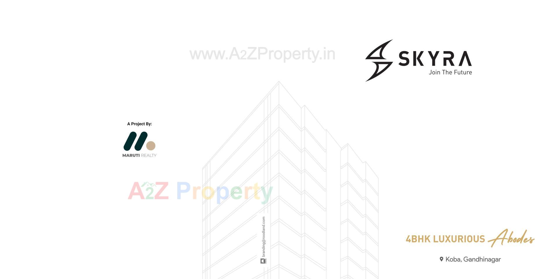  of real estate project Skyra located at Koba, Gandhinagar, Gujarat