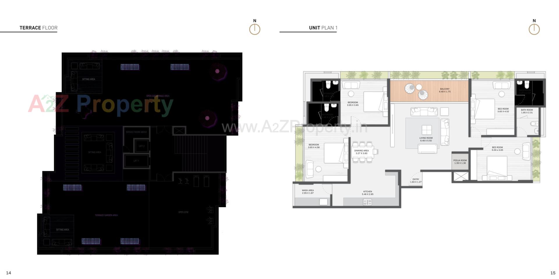 Layout of real estate project Skyra located at Koba, Gandhinagar, Gujarat