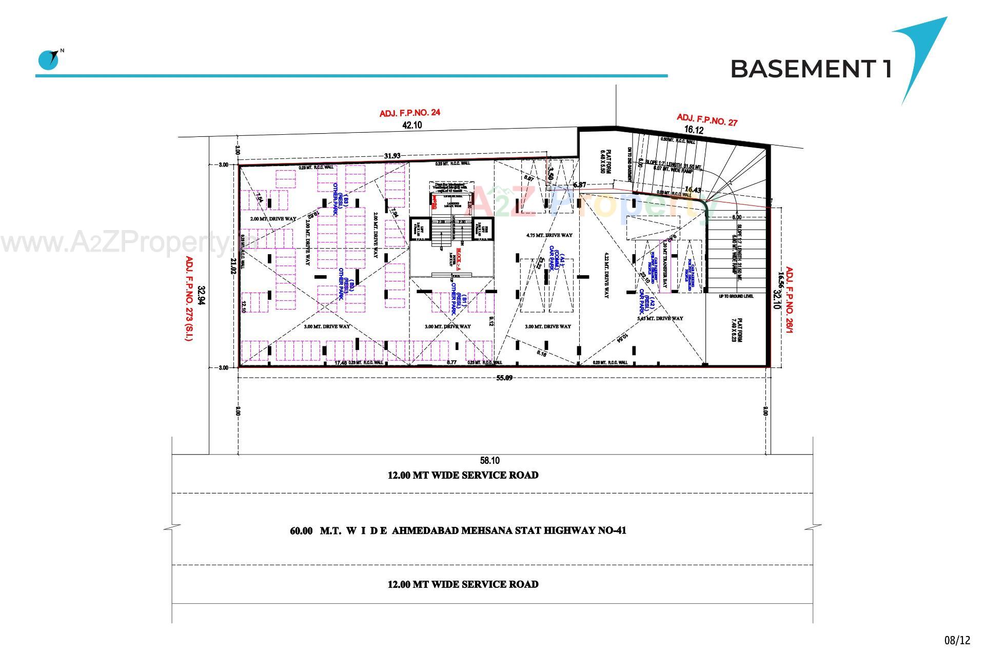  of real estate project Skyrise located at Zundal, Gandhinagar, Gujarat