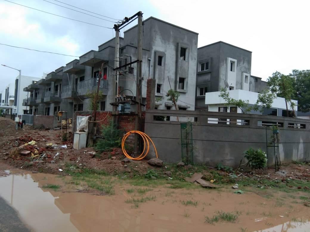 190056_const of real estate project Smaran located at Adalaj, Gandhinagar, Gujarat