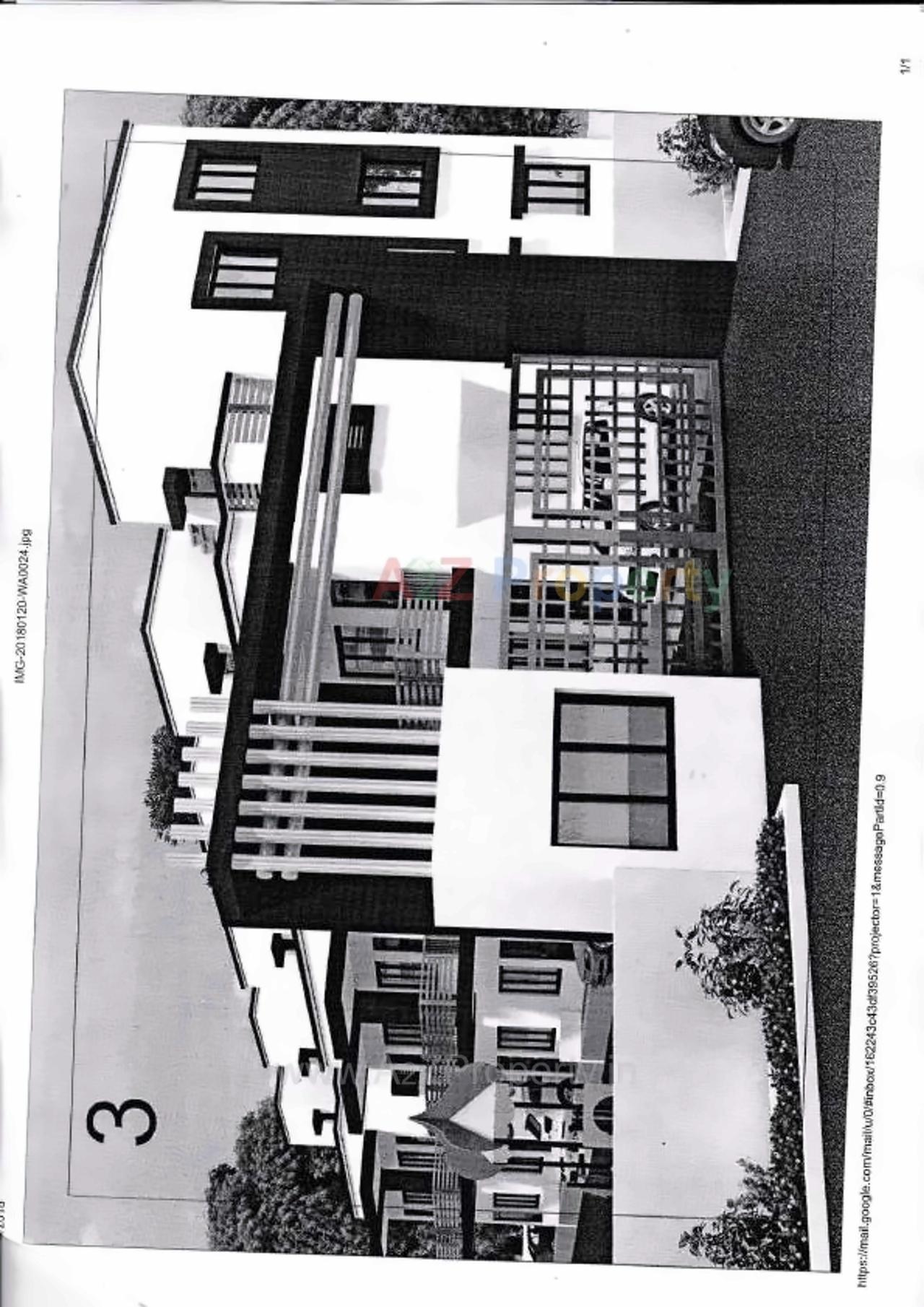 Layout of real estate project Smaran located at Adalaj, Gandhinagar, Gujarat