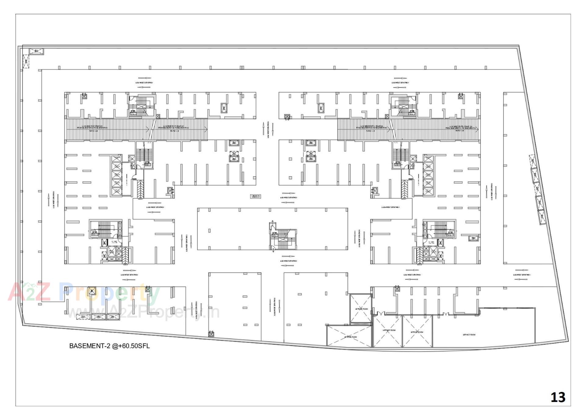 Layout of real estate project Sobha Elysia located at Pirojpur, Gandhinagar, Gujarat