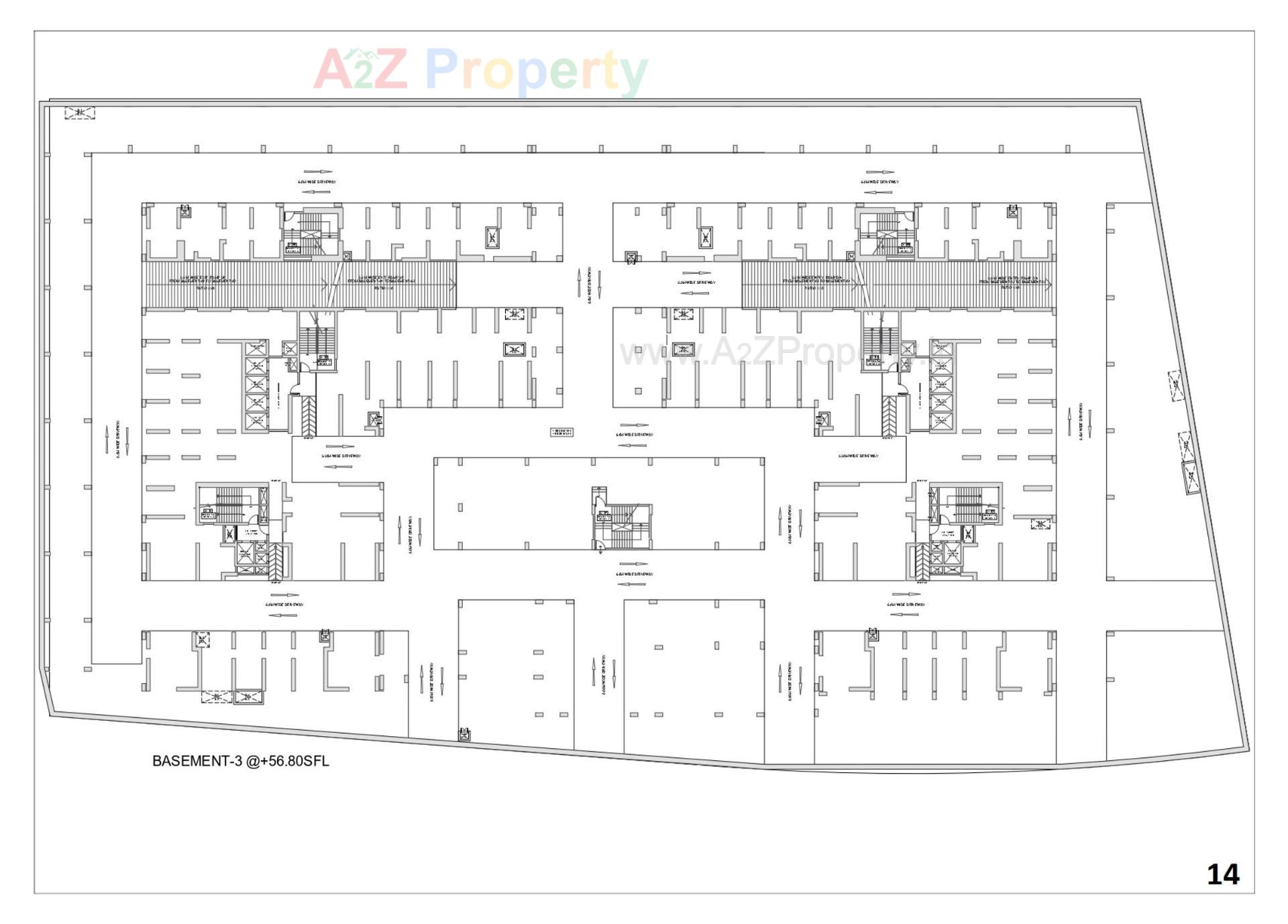 Layout of real estate project Sobha Elysia located at Pirojpur, Gandhinagar, Gujarat