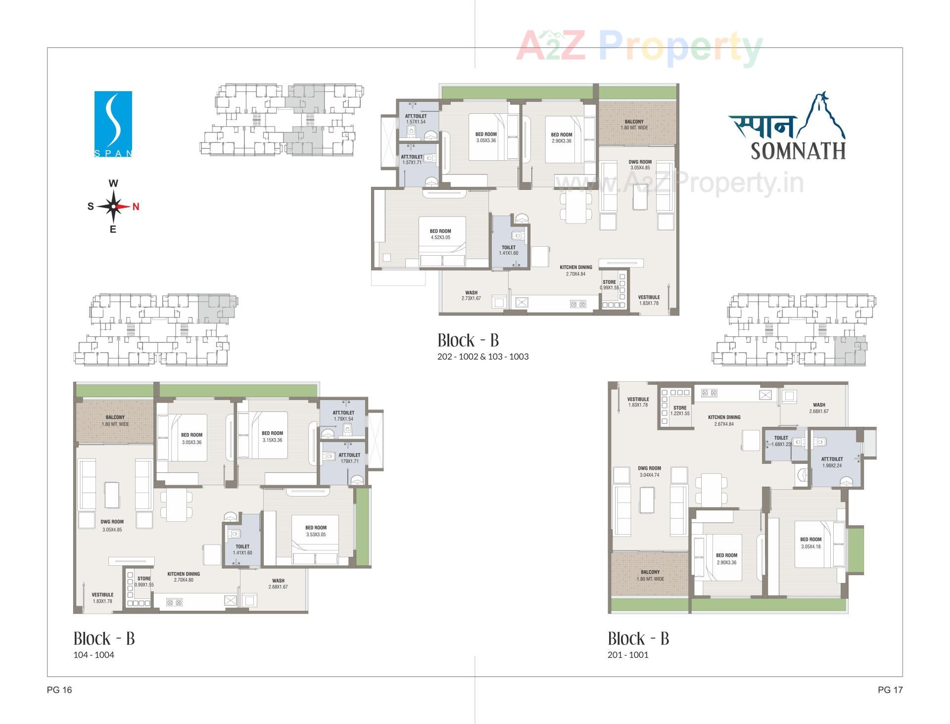 Layout of real estate project Span Somnath located at Randheja, Gandhinagar, Gujarat