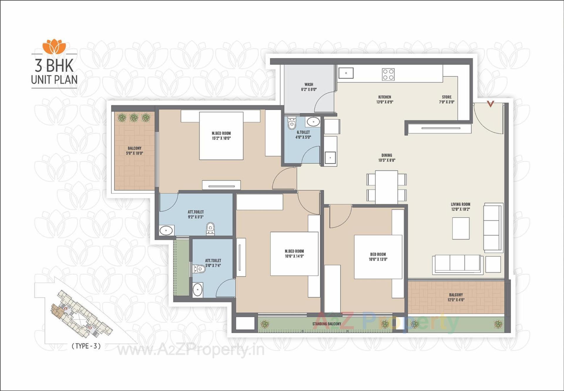 Layout of real estate project Sriprad Aayansh located at Vasna-hadmatiya, Gandhinagar, Gujarat