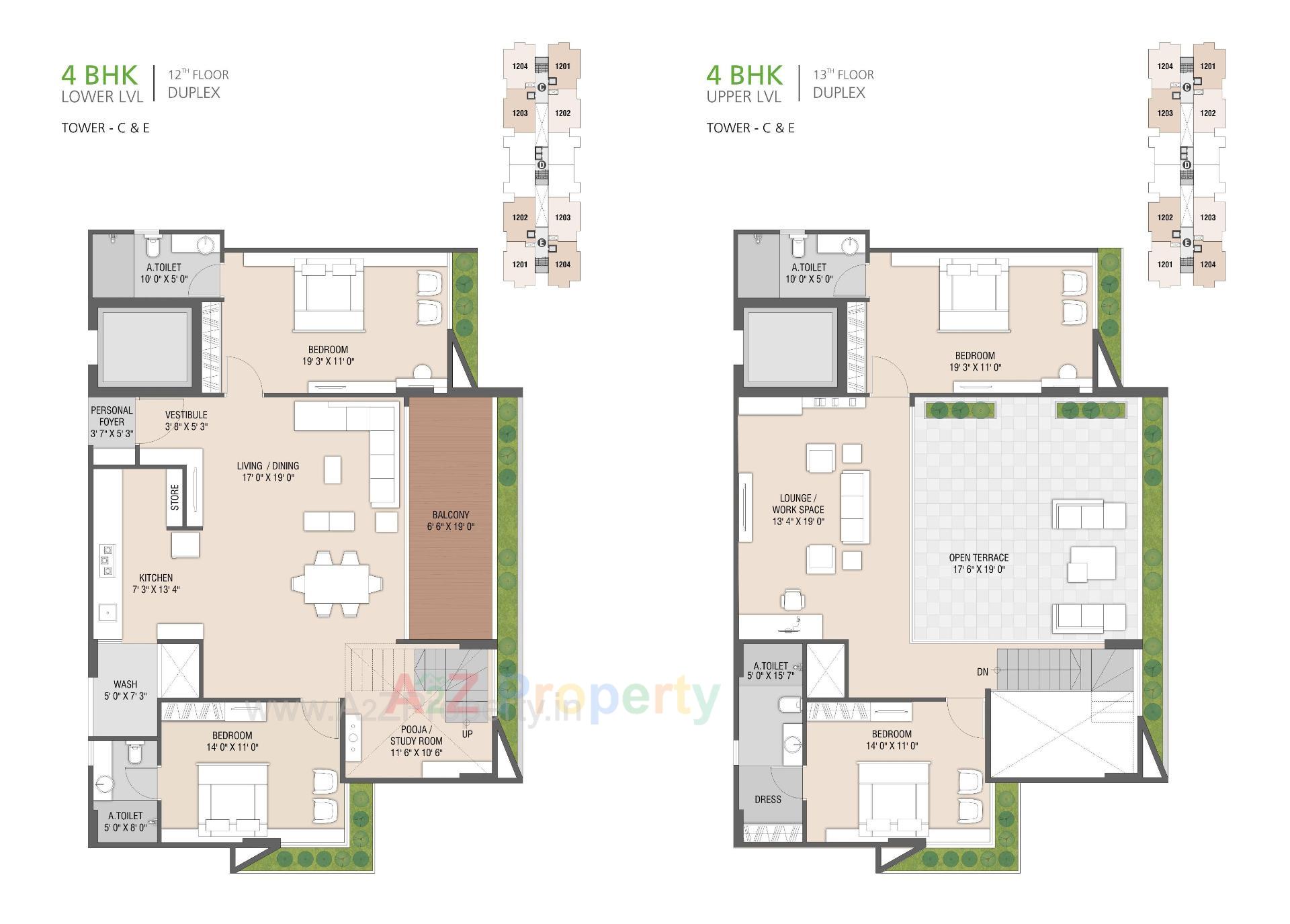 Layout of real estate project Srushti located at Kudasan, Gandhinagar, Gujarat