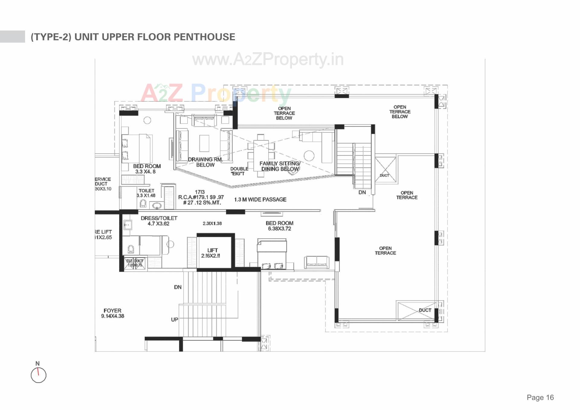 Layout of real estate project Stately located at Koba, Gandhinagar, Gujarat