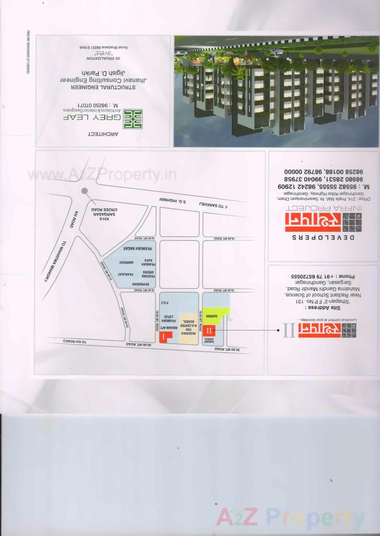  of real estate project Sthapan located at Uvarsad, Gandhinagar, Gujarat