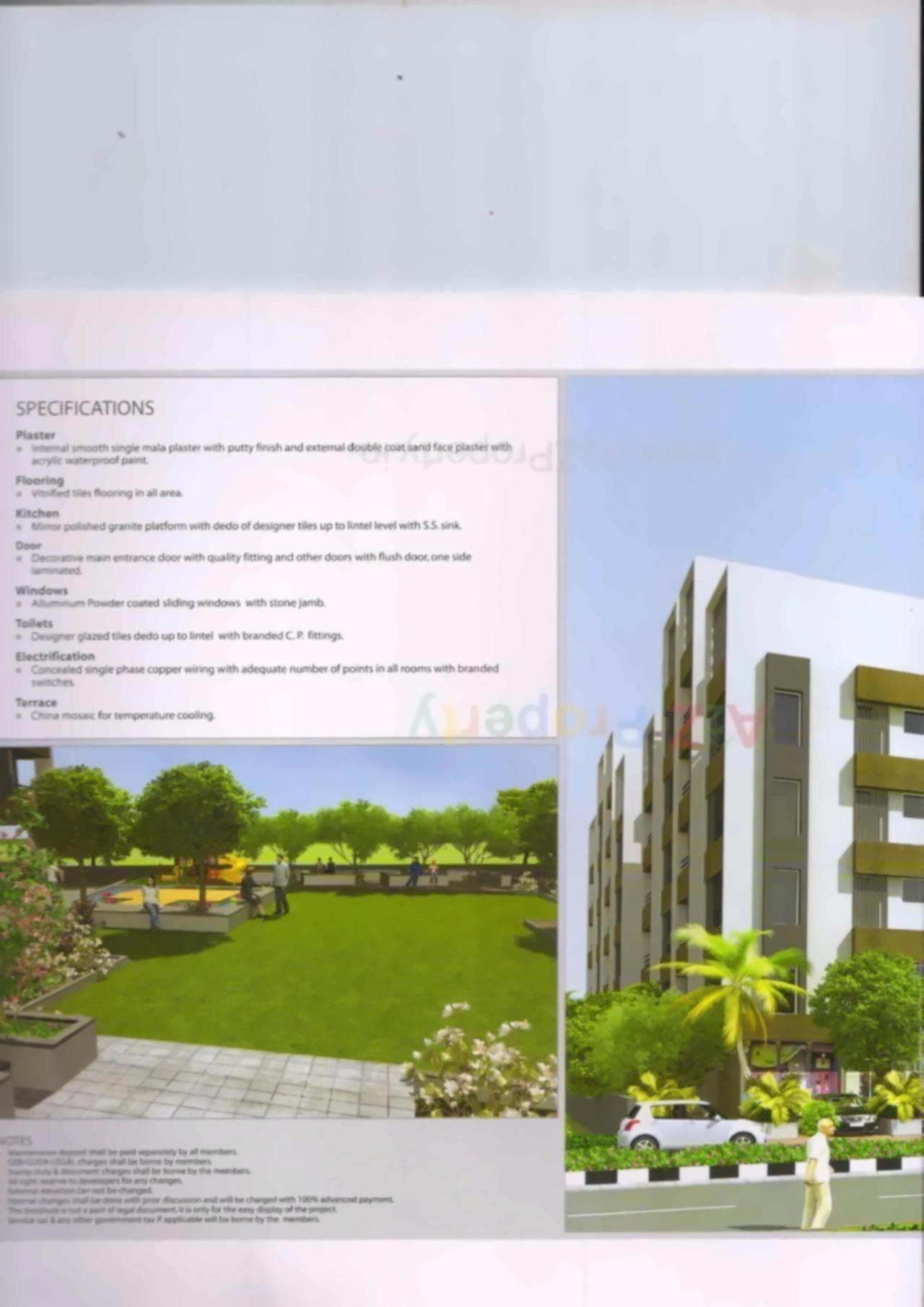  of real estate project Sthapan located at Uvarsad, Gandhinagar, Gujarat