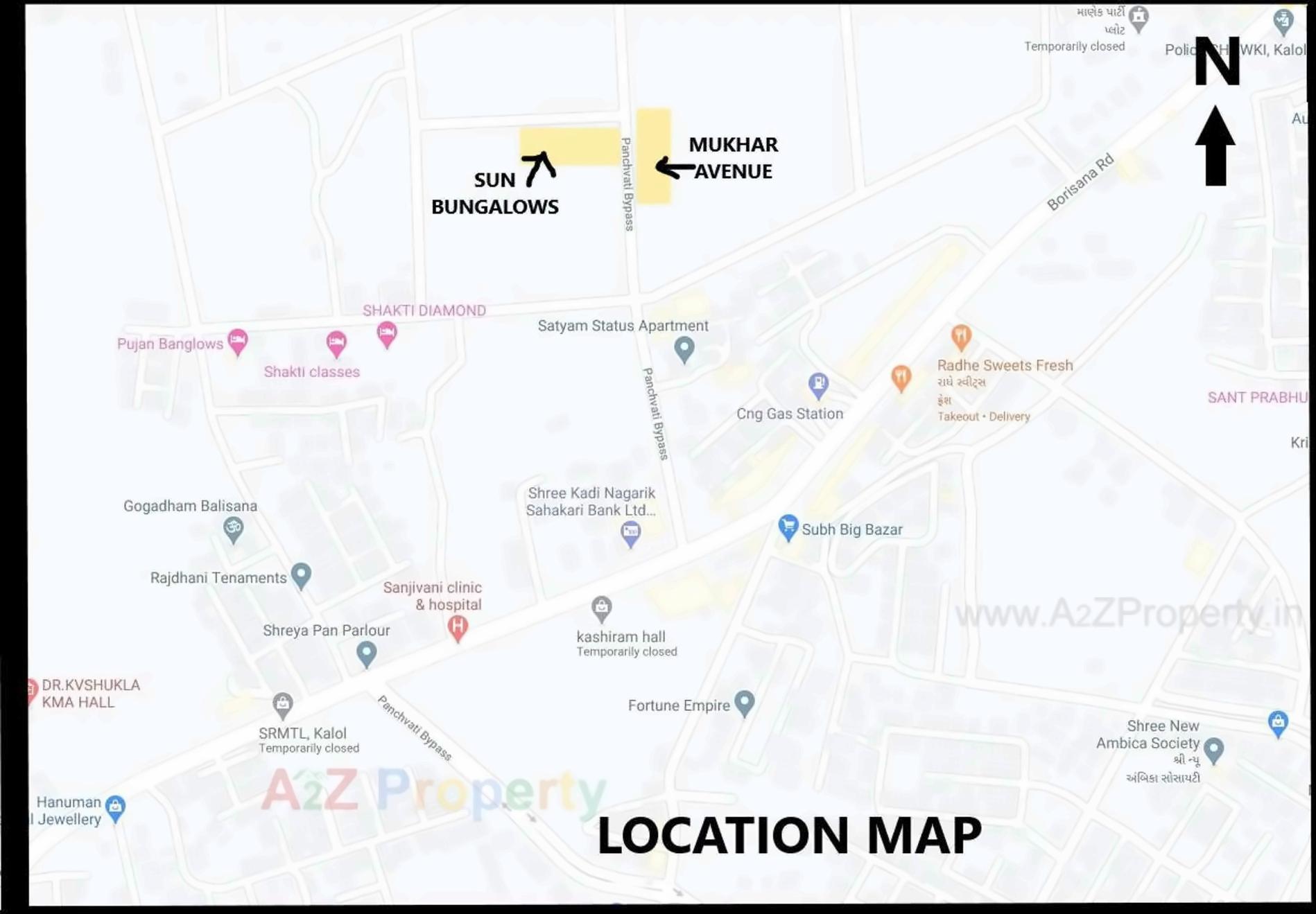  of real estate project Sun Bunglows located at Gandhinagar, Gandhinagar, Gujarat