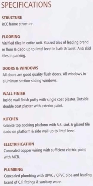 Project Specifications